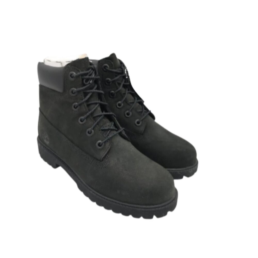 Timberland Kid's Black 6 Inch Premium Waterproof Boots WOMENS Size - 5 - Picture 5 of 6